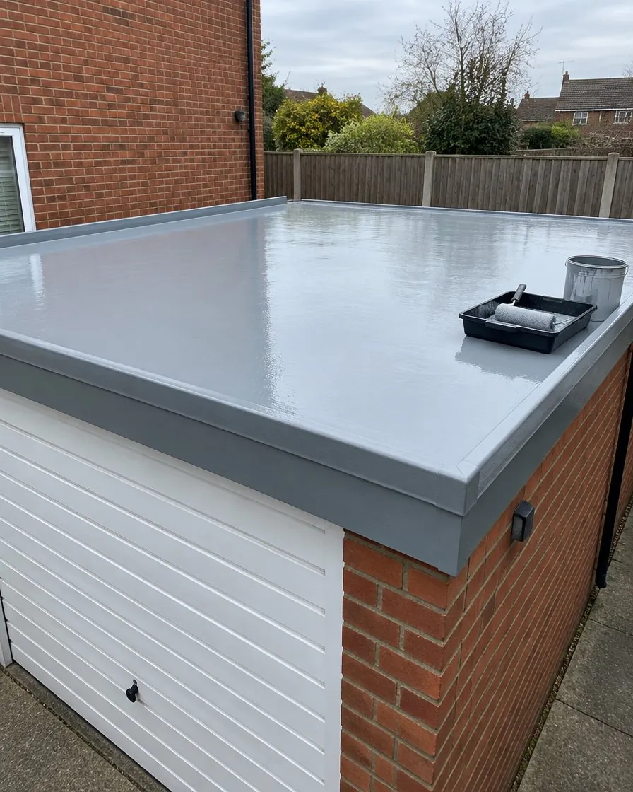 GRP fibreglass roofing in Northam